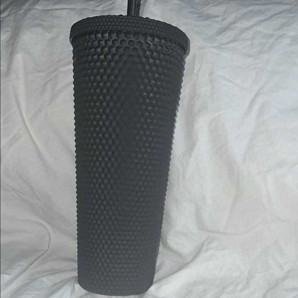 Starbucks NWT Black Matte Studded 2021 Tumbler Venti 24 OZ Collectors Gift - Picture 3 of 7